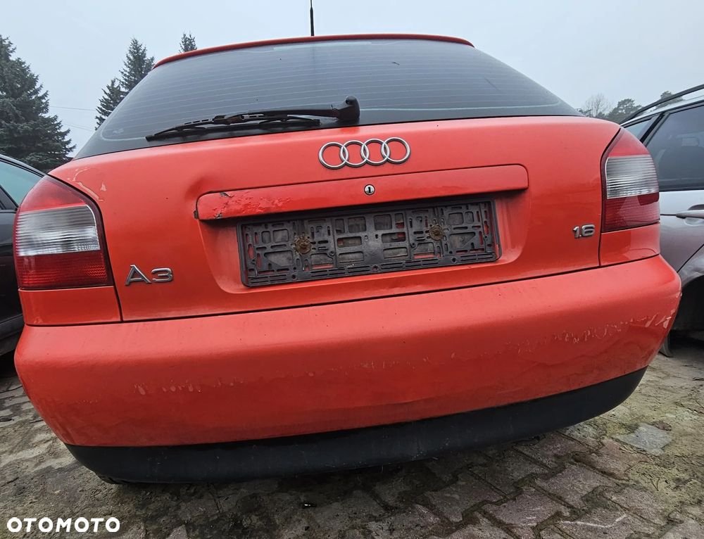 Audi A3 1,6 8 V  Benzyna 75 kW (kod lak . LY3F) pojazd na części: maska, zderzak, drzwi, szyby, lusterka, chłodnica.... - 11