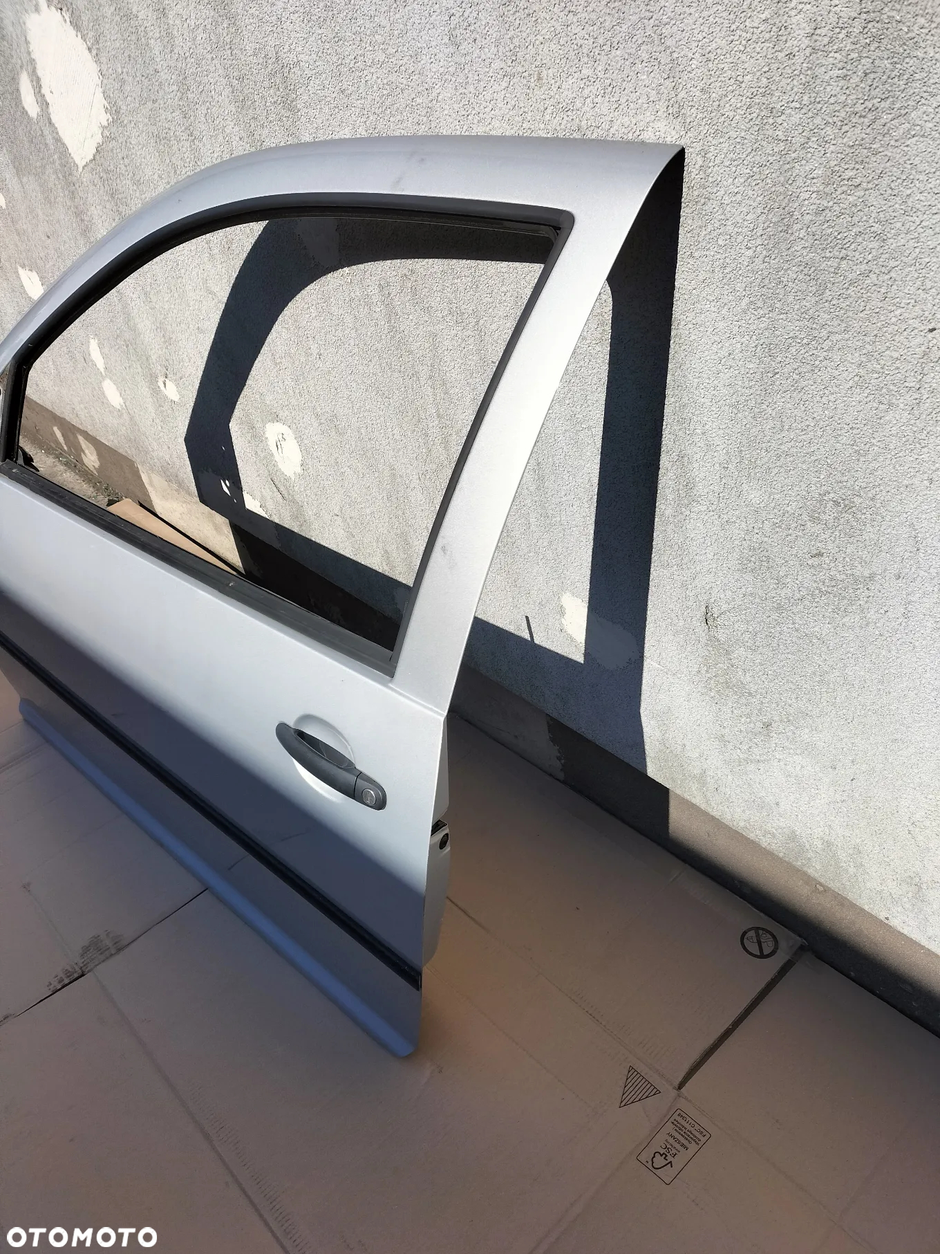 DRZWI LEWY PRZÓD VW GOLF IV 5 DRZWI LB7Z GOŁA BLACHA - 4