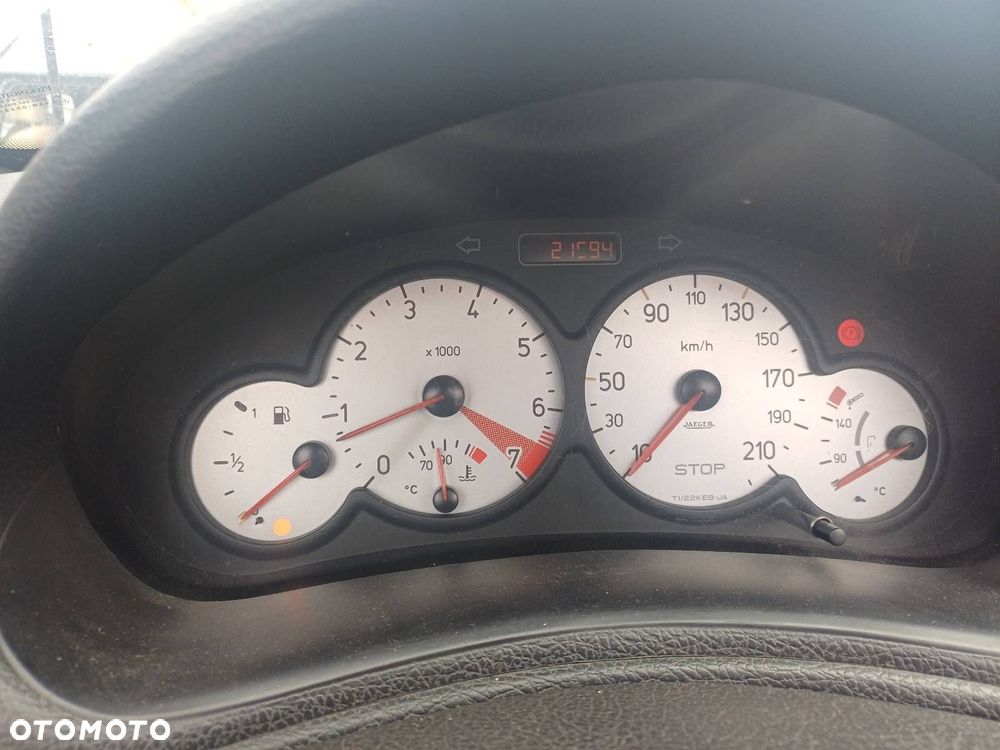 LICZNIK ZEGARY PEUGEOT 206 I CC 2.0 16V 9643402480 - 2