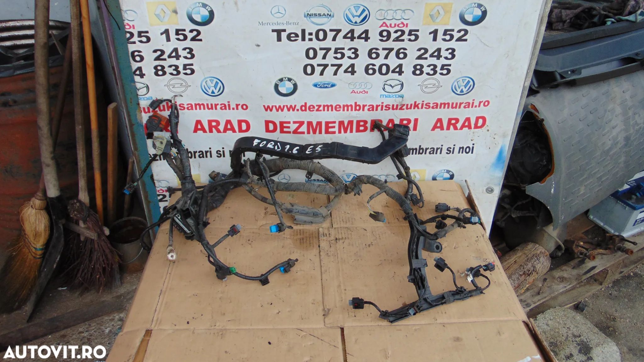 Cablaj Motor Ford focus 1.6tdci euro 5 fiesta c max tourneo connect peugeot 508 208 308 partner cit - 1