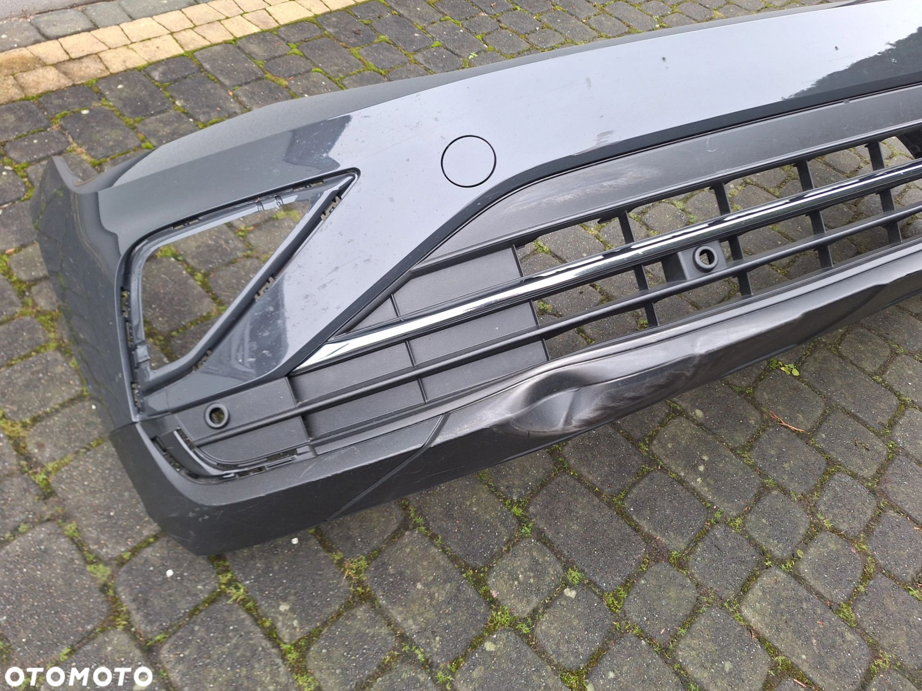 VW TIGUAN II LIFT 20- ZDERZAK PRZÓD PRZEDNI+CHROM ORYG. 5NA807221C WYSYŁKA 24H - 3