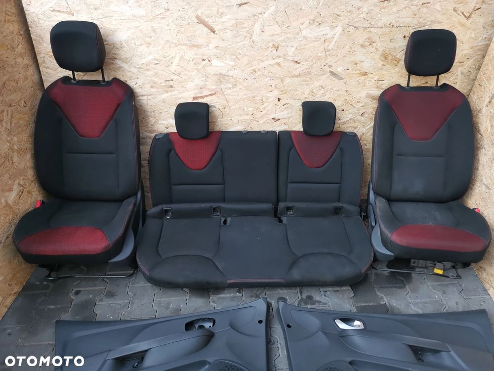 Renault Clio IV 4 Fotele tylna kanapa fotel przekładka z vana pasy boczki - 2