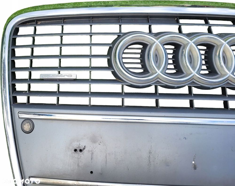 AUDI A6 C6 GRILL GRIL ATRAPA CHŁODNICY ZDERZAKA PDC CZUJNIKI - 2