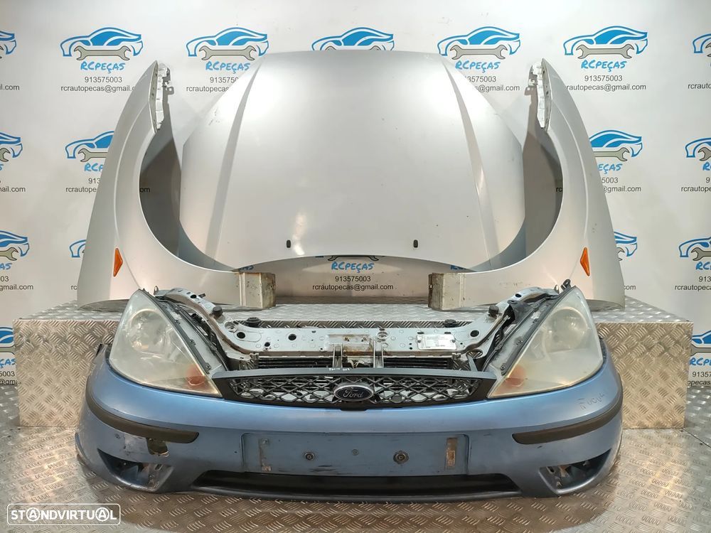 FRENTE COMPLETA FORD FOCUS 1 I MK1 FASE 2 II FACELIFT CAPOT PARACHOQUES GUARDA-LAMAS OTICAS RADIADOR VENTILADOR FRENTE FIBRA REFORÇO - 1