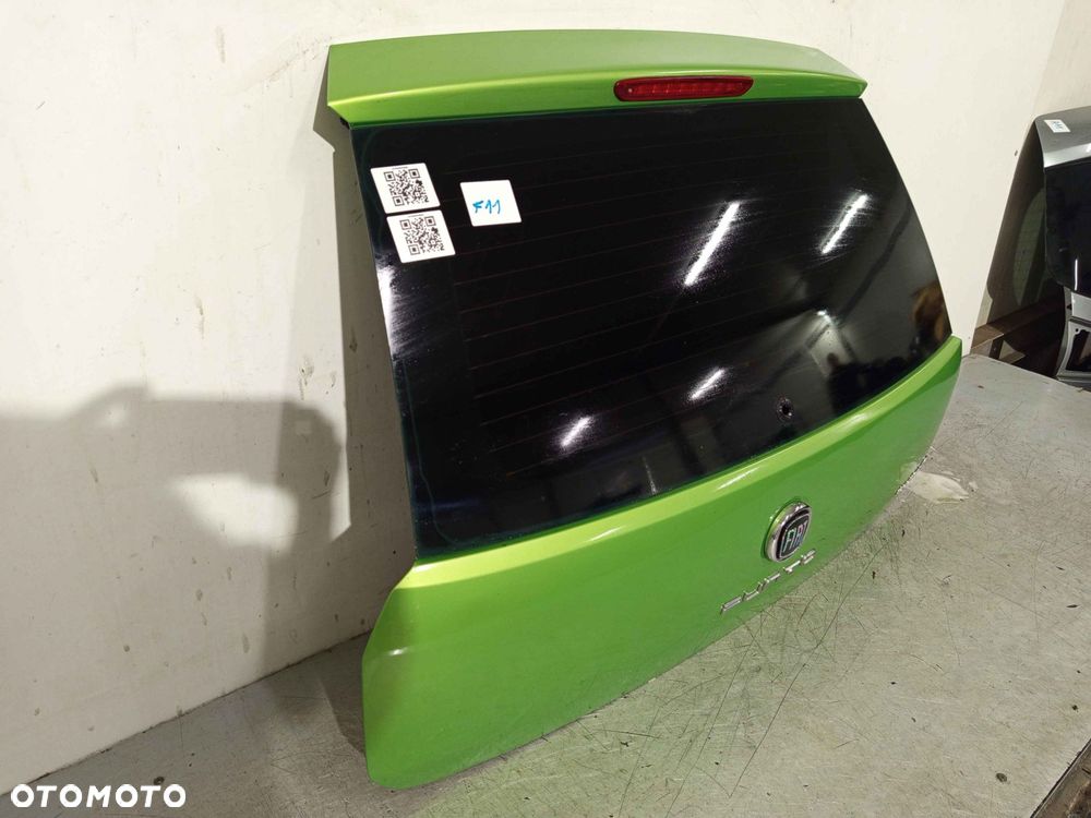+ KLAPA TYŁ TYLNA BAGAŻNIKA DO FIAT GRANDE PUNTO EVO 341/B ZIELONA - 3