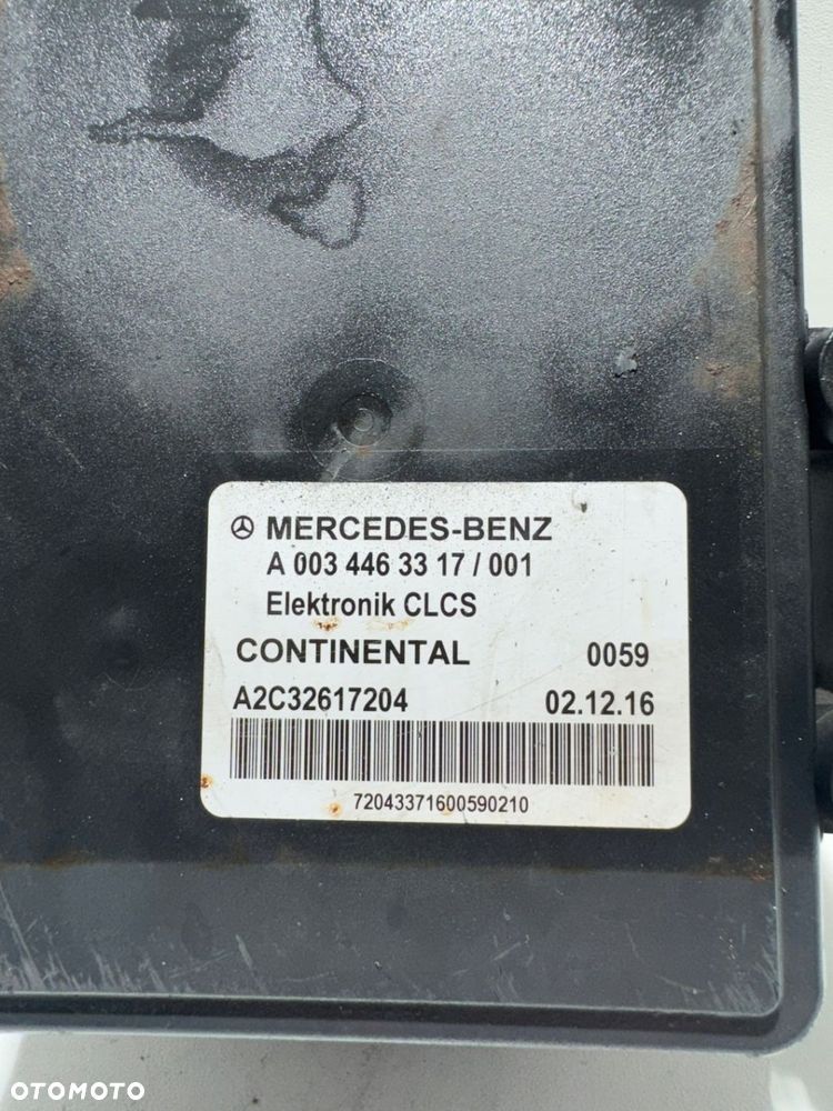 Sterownik Moduł CLCS Poduszek Mercedes Actros MP 4 Antos Atego A0034463317 - 2