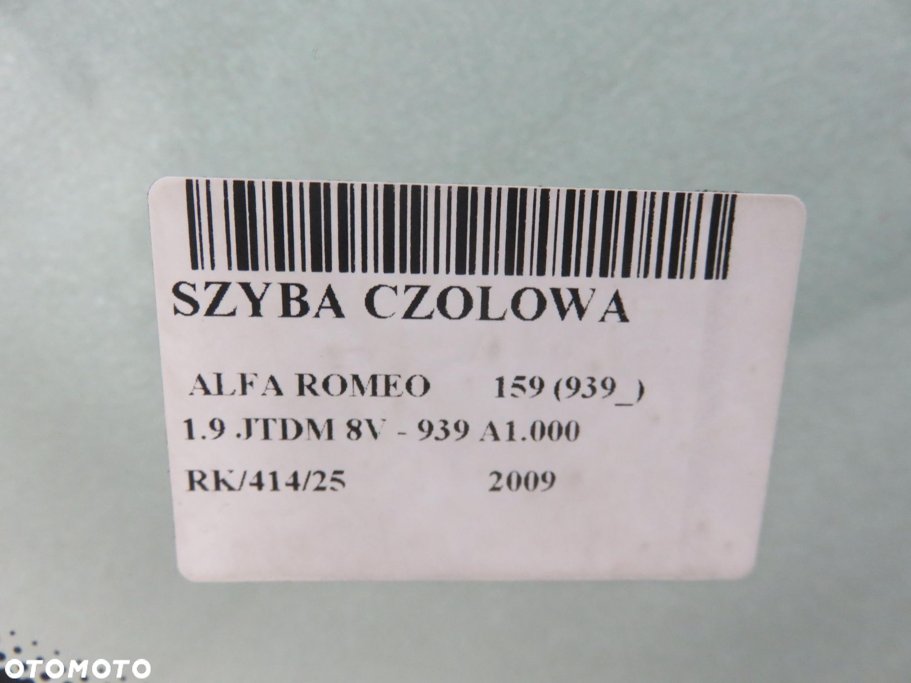 SZYBA CZOŁOWA ALFA ROMEO 159 (939_) - 7