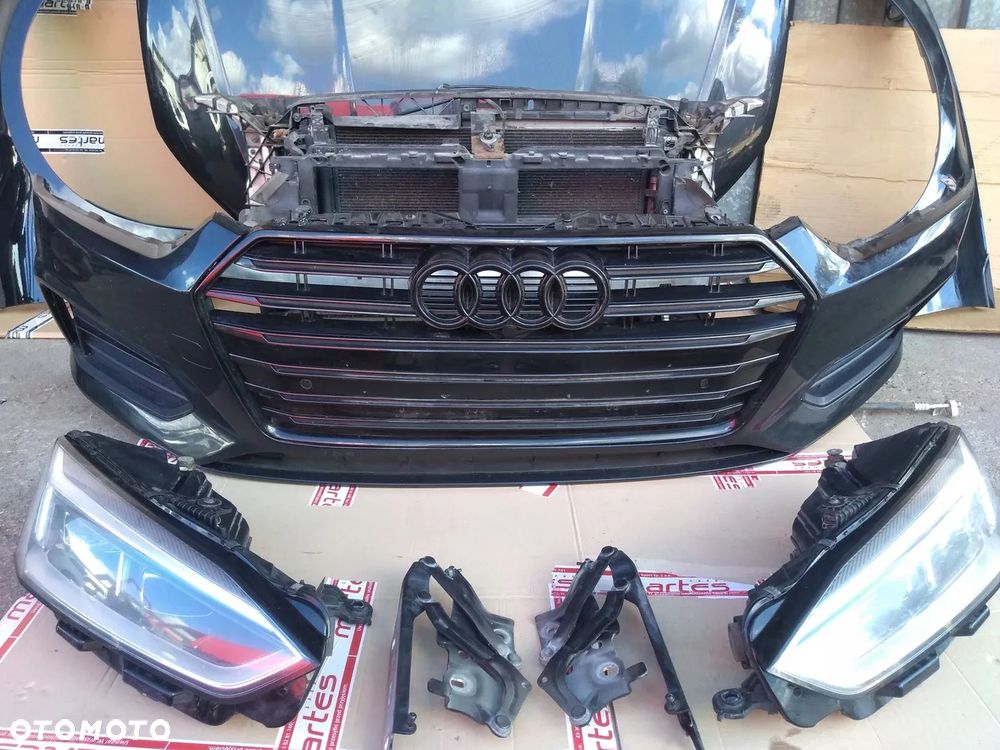 KOMPLETNY PRZÓD MASKA ZDERZAK LAMPY PAS PRZEDNI AUDI A5 SPORTBACK 8W LY9T - 2