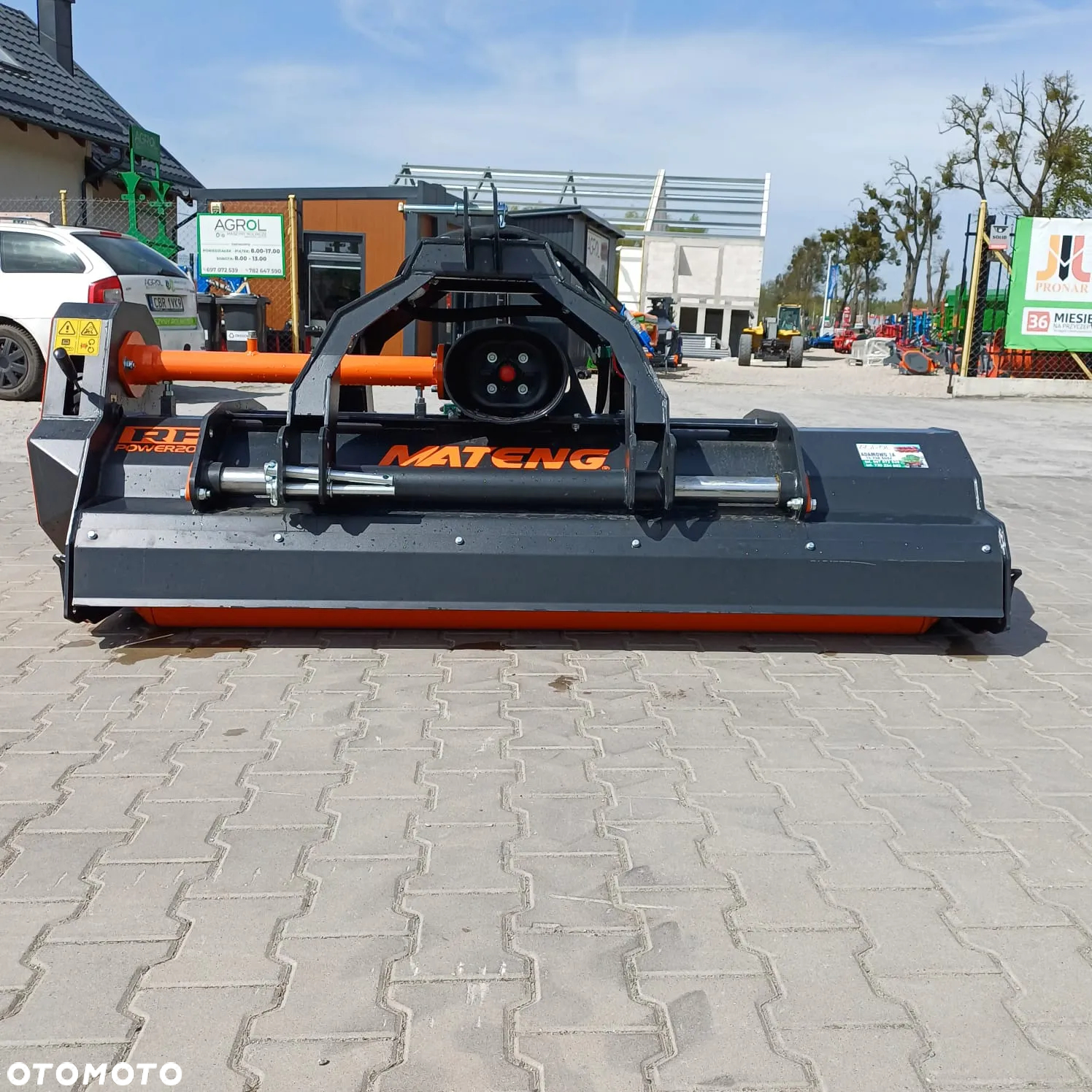 Kosiarka bijakowa mulczer przednia tylna 180 - 240cm TALEX STARK ORKA - 8