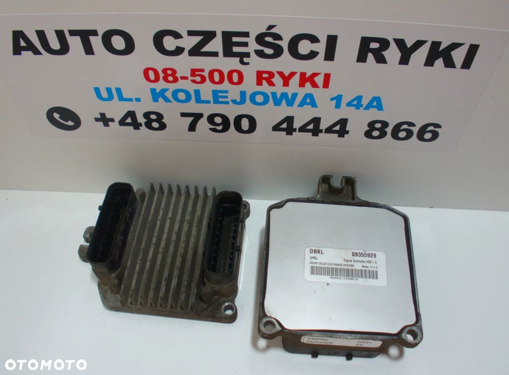 Sterownik Komputer Silnika 09355929 D98055 - 1