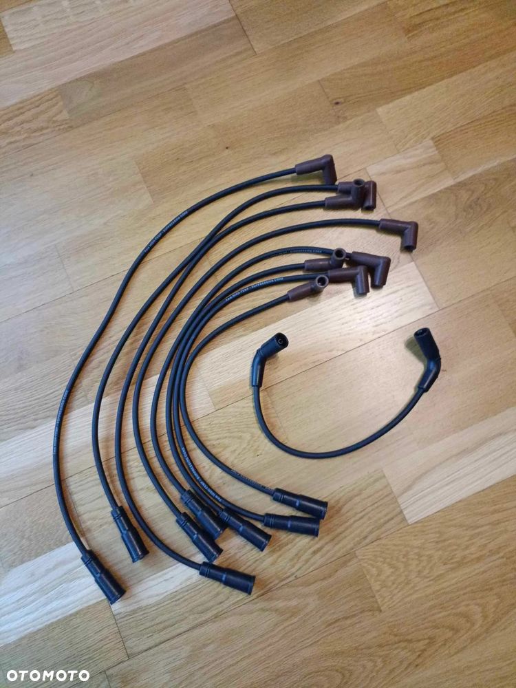kable przewody zapłonowe GM 5.0 5.7 v8 vortec CADILLAC ESCALADE CHEVROLET GMC chevy SILVERADO TAHOE C35 P30 TILTMASTER P3500 ISUZU NPR W4500 W3500 5.7L SONORA Spark Plug Wire MERCRUISER VOLVO PENTA - 4
