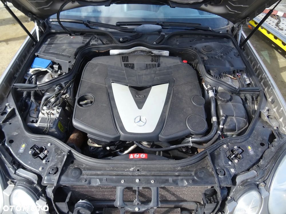 Mercedes E W211 (lakier C723) maska zderzak błotnik klapa deska lampa części - 14
