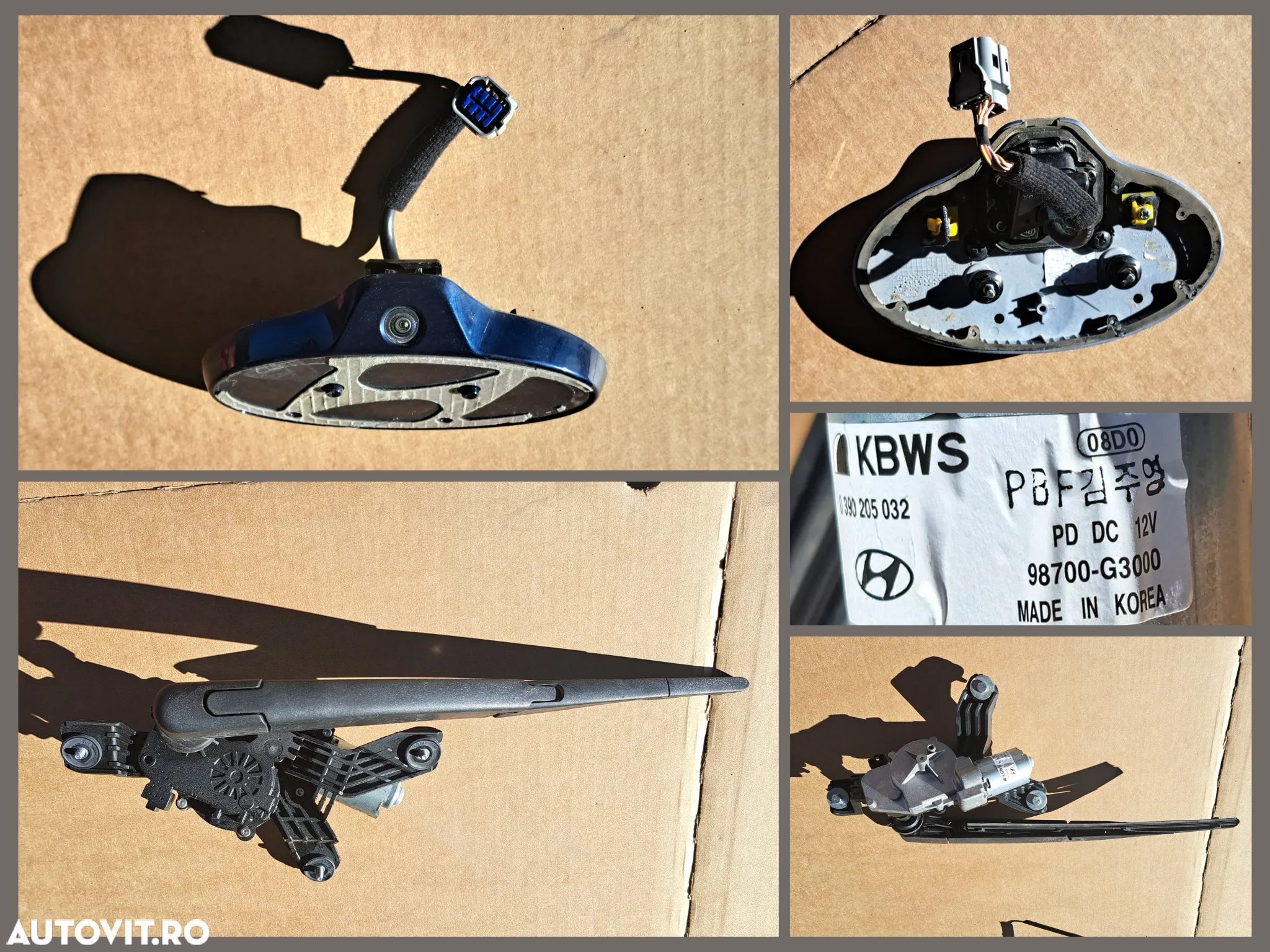 Hyundai i30 PD PDE gen 3 Lampa Stop aripa dr haion dr ceata dr Broasca haion Camera Video marsarier Ansamblu stergator spate Instalatie electrica senzori parcare Tablou sigurante - 5