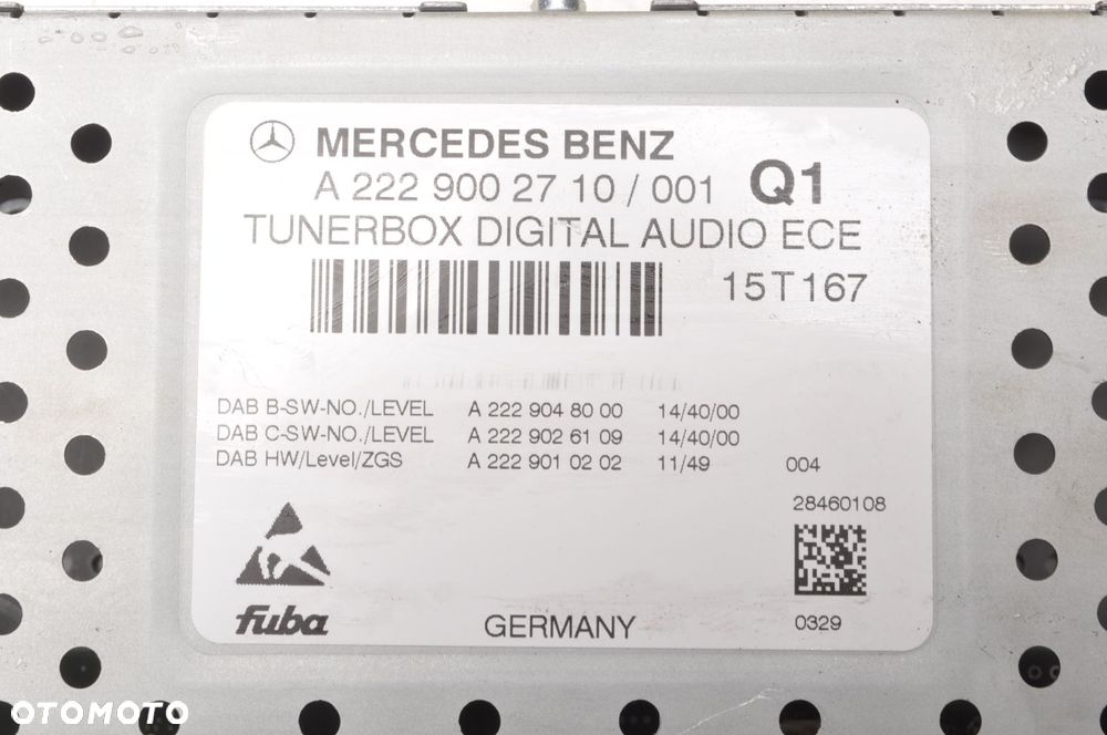 MERCEDES W212 TUNER RADIA A2229048000 - 4