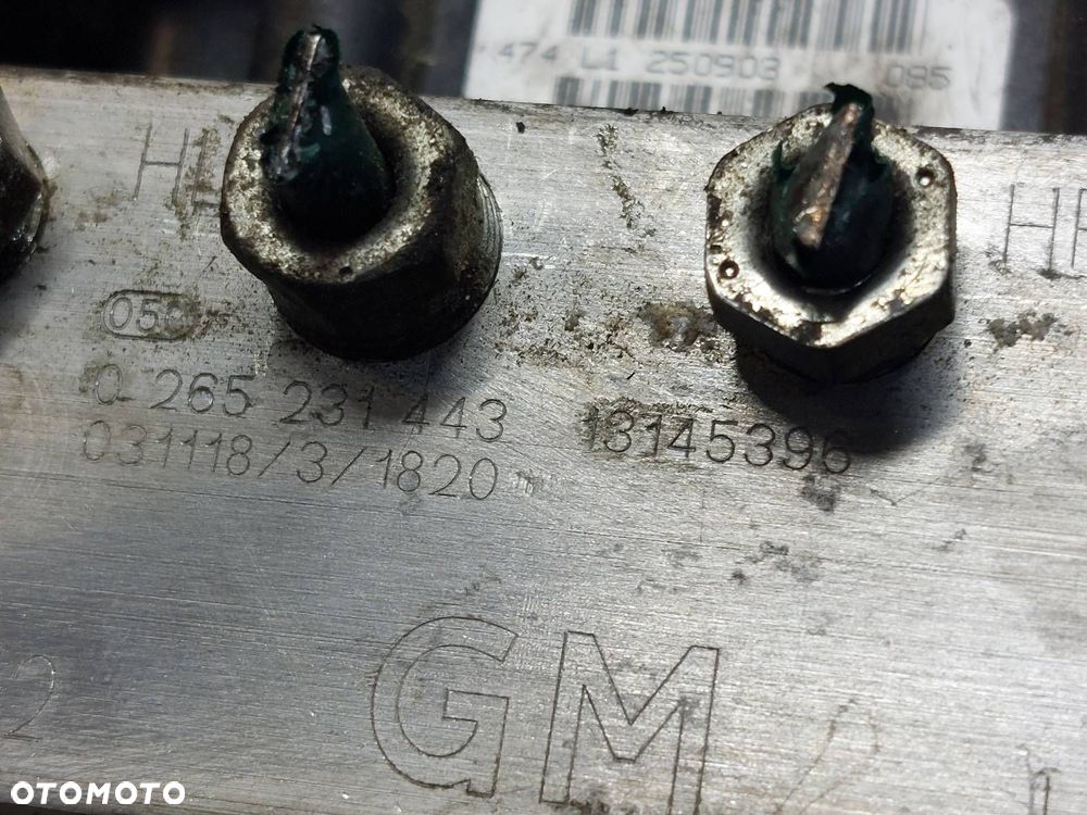 POMPA STEROWNIK ABS CORSA C 13145396 0265231443 - 4