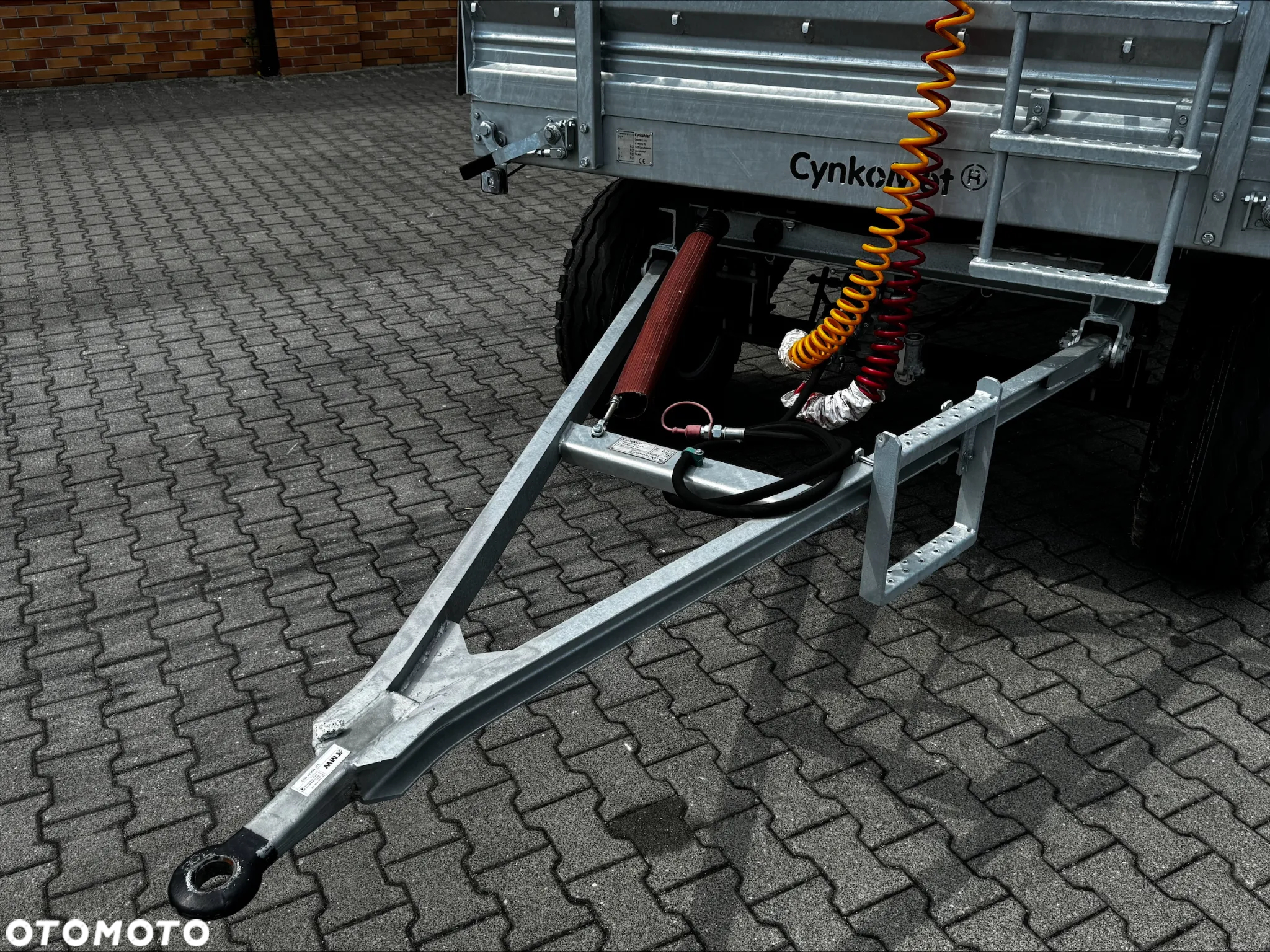 Cynkomet Przyczepa burtowa Cynkomet T-169/2 10 ton - 12