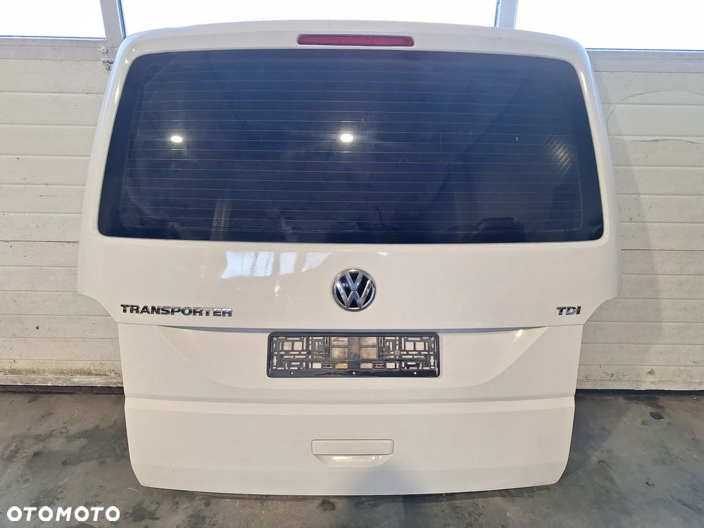 VW Transporter T5 T6  klapa bagażnika tył tylna Przyciemnona szyba kompletna - 1