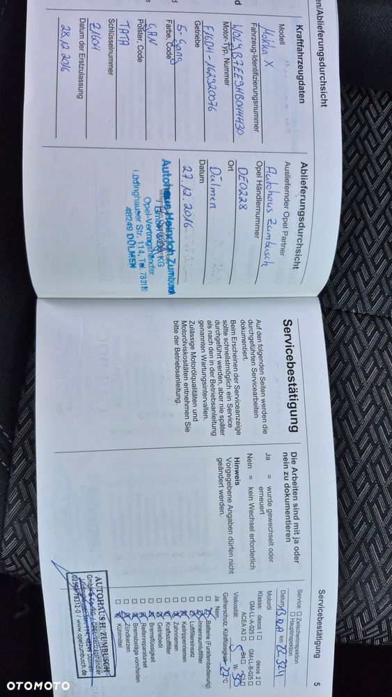 Opel Mokka X 1.6 (ecoFLEX) Start/Stop Selection - 19