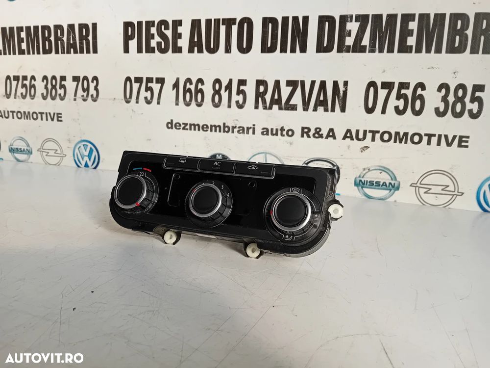 Panou Modul Comenzi Clima AC Vw Golf 6 VI AN 2008-2013 Cod 3C8907336AB - 5