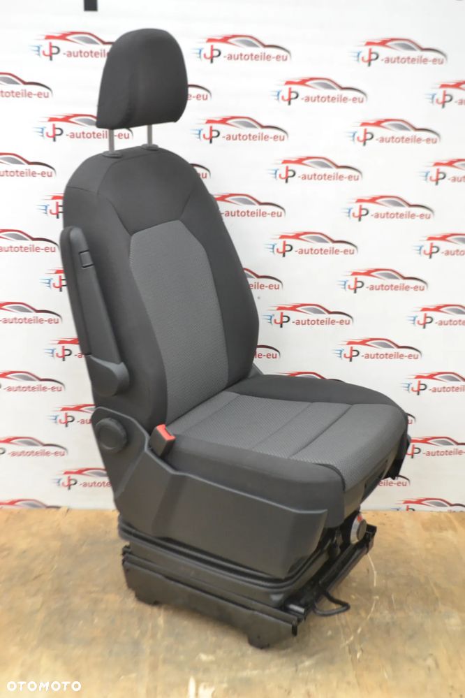 VW VOLKSWAGEN CRAFTER II Fotel Kierowcy Kierowca Lewy Pompowany Regulacja Wagi Waga Amortyzowany Pompa - 11