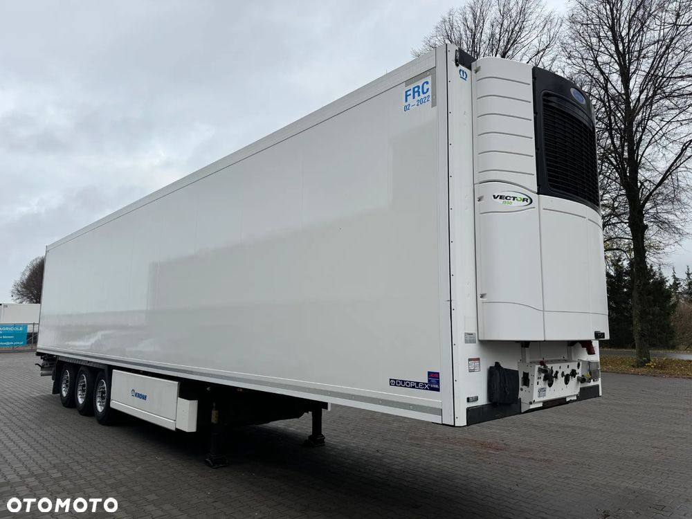 Krone Chłodnia ,Doppelstock , Carrier Vector 1550, Kwiatowa 2,50m - 3