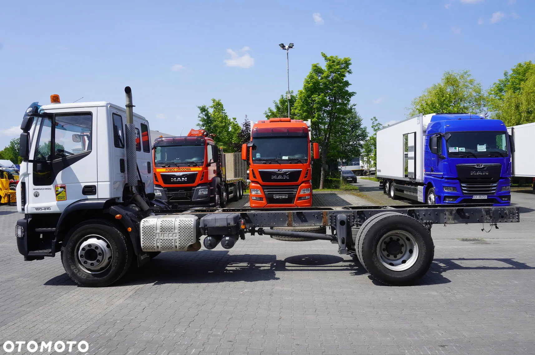 Iveco Eurocargo 160-210 / Rama do zabudowy 6m / 75 tys. km!!! / blok. mostu - 4