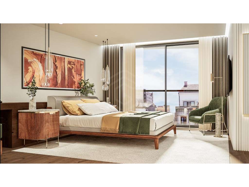 Apartamento T3 de luxo, com terraço, no centro de Aveiro - Grande imagem: 2/13