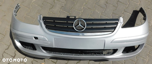 zderzak przedni przód atrapa MERCEDES A-KLASA W169 169 srebrny