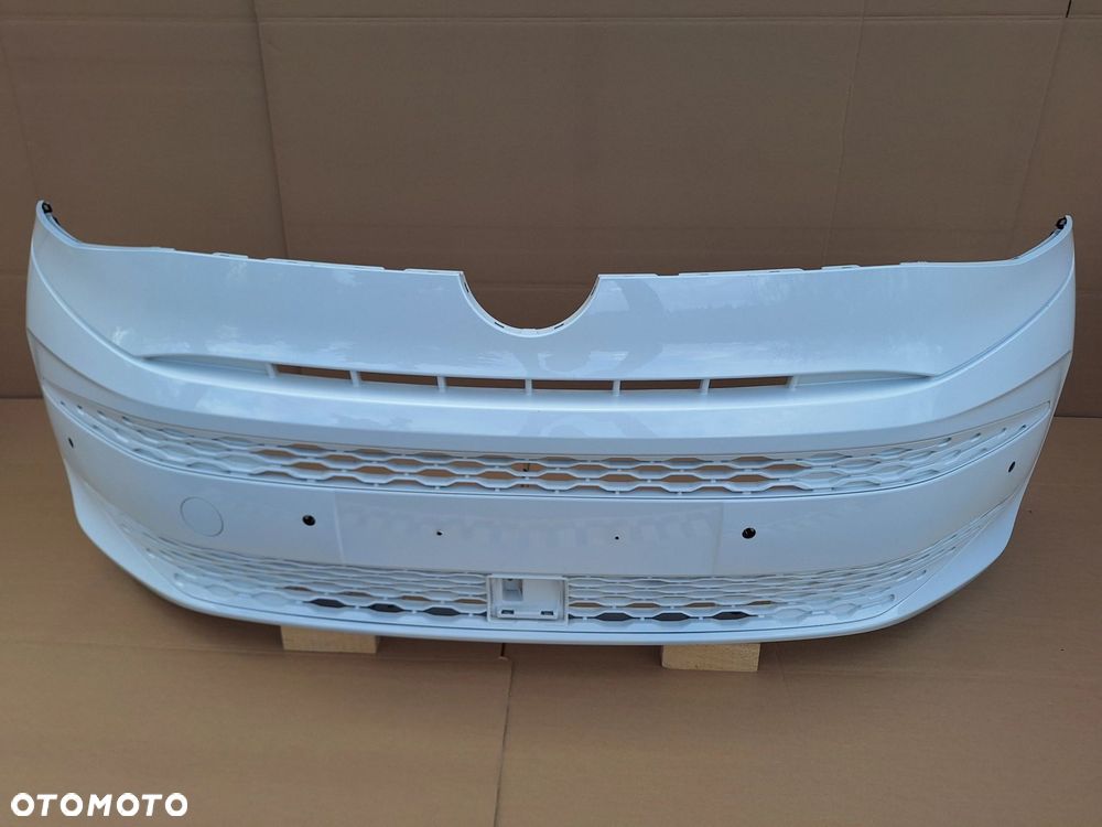VW T7 MULTIVAN CARAVELLE 21- 7T0 KOLOR: CANDYWEISS ZDERZAK PRZÓD PRZEDNI 7T0807221C - 2