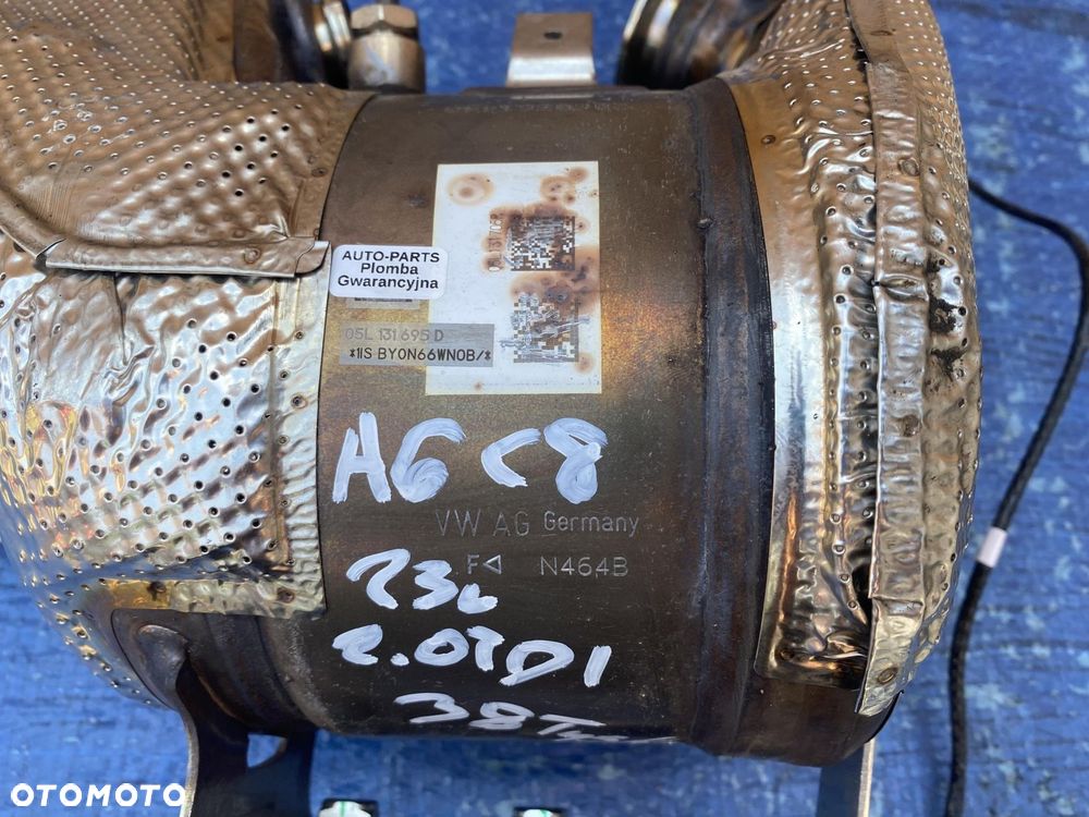 AUDI A6 C8 4K LIFT 2.0 TDI DPF FAP KATALIZATOR CZUJNI FILTR CZASTEK STAŁYCH - 3
