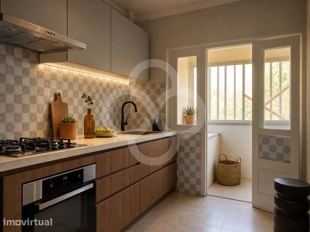 Apartamento T3 em Carnaxide com excelente localização próximo a com... - Grande imagem: 2/27