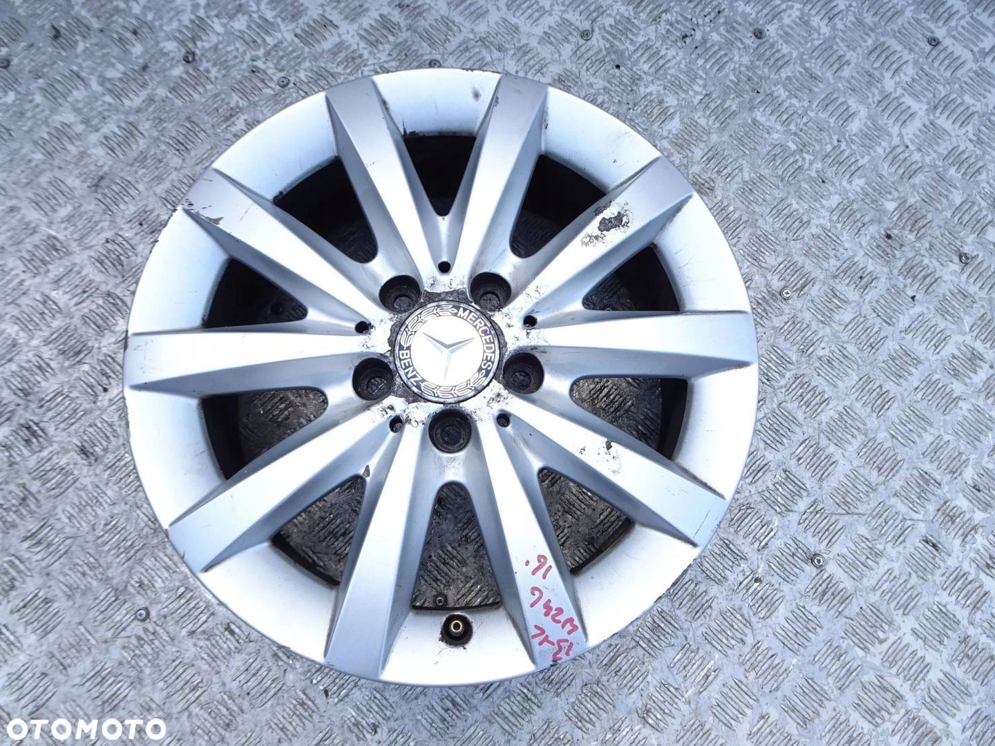 Mercedes W246 B-KLASA 16" 5x112 ET 49 - 1