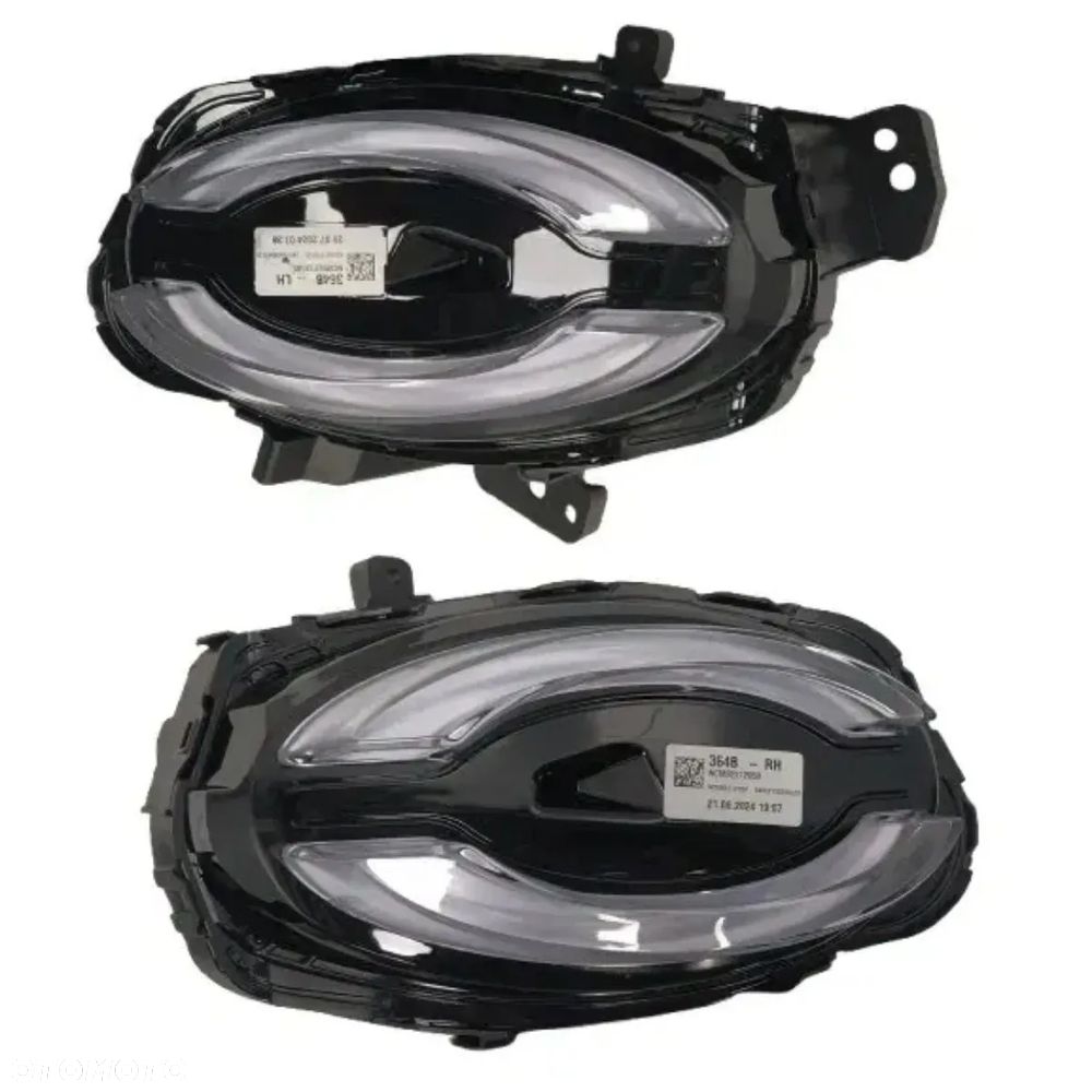 FIAT 600 HALOGEN ŚWIATŁO LAMPA LEWA PRAWA LED DRL DO JAZDY DZIENNEJ NOWY ORYGINAŁ - 1