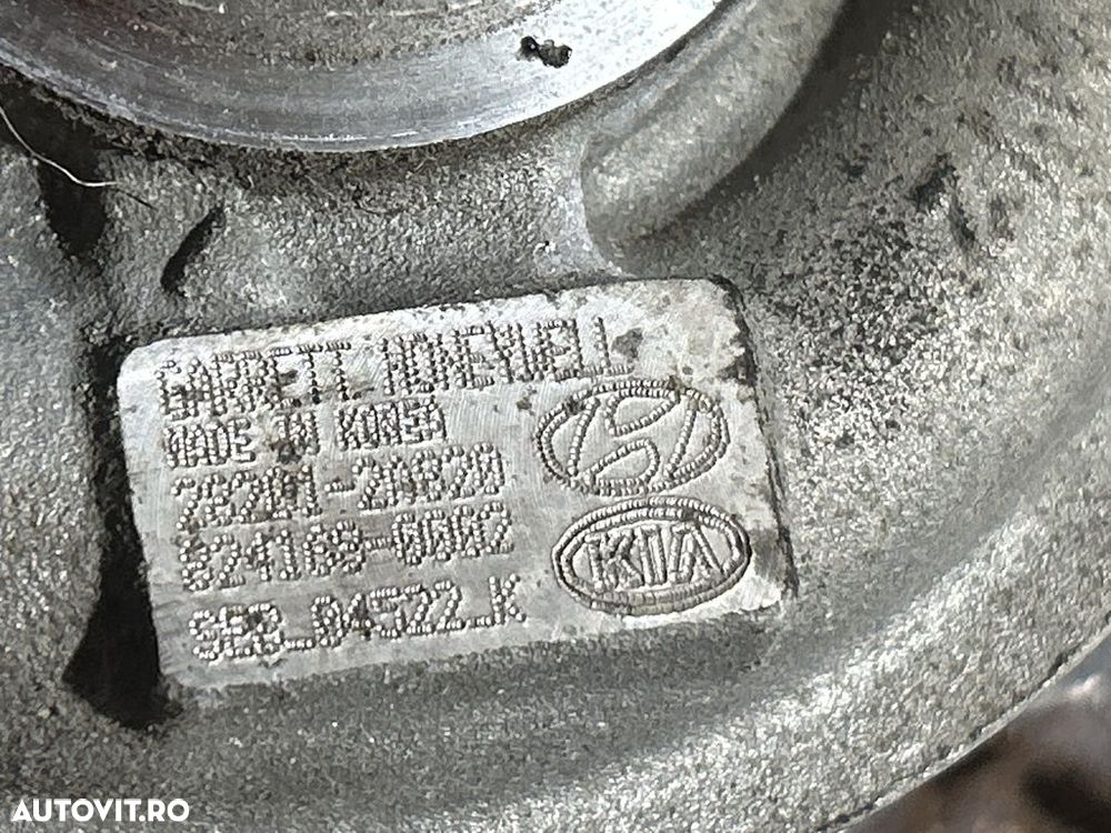 Turbo Hyundai Tucson III 1.7 Diesel 2015 - 2018 116CP D4FD Euro5 (1293) 262012A820 - 3