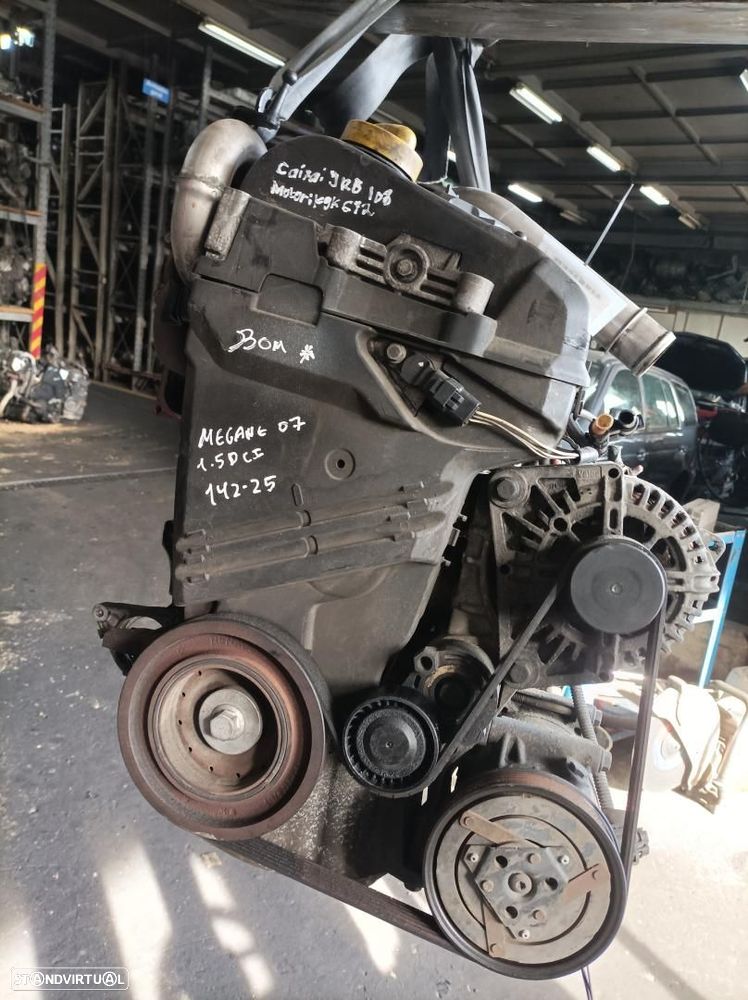 MOTOR COMPLETO | RENAULT MEGANE II (BM0/1_, CM0/1_) | 01 - 12 | Ref: K9K724 - 1