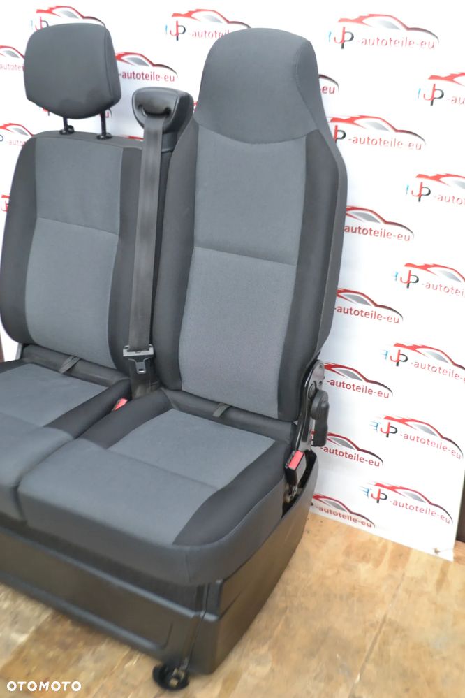 RENAULT MASTER 3 III 4 IV Fotel Fotele Prawy Pasażera Pasażer Ławka Dwójka Podwójny - 4