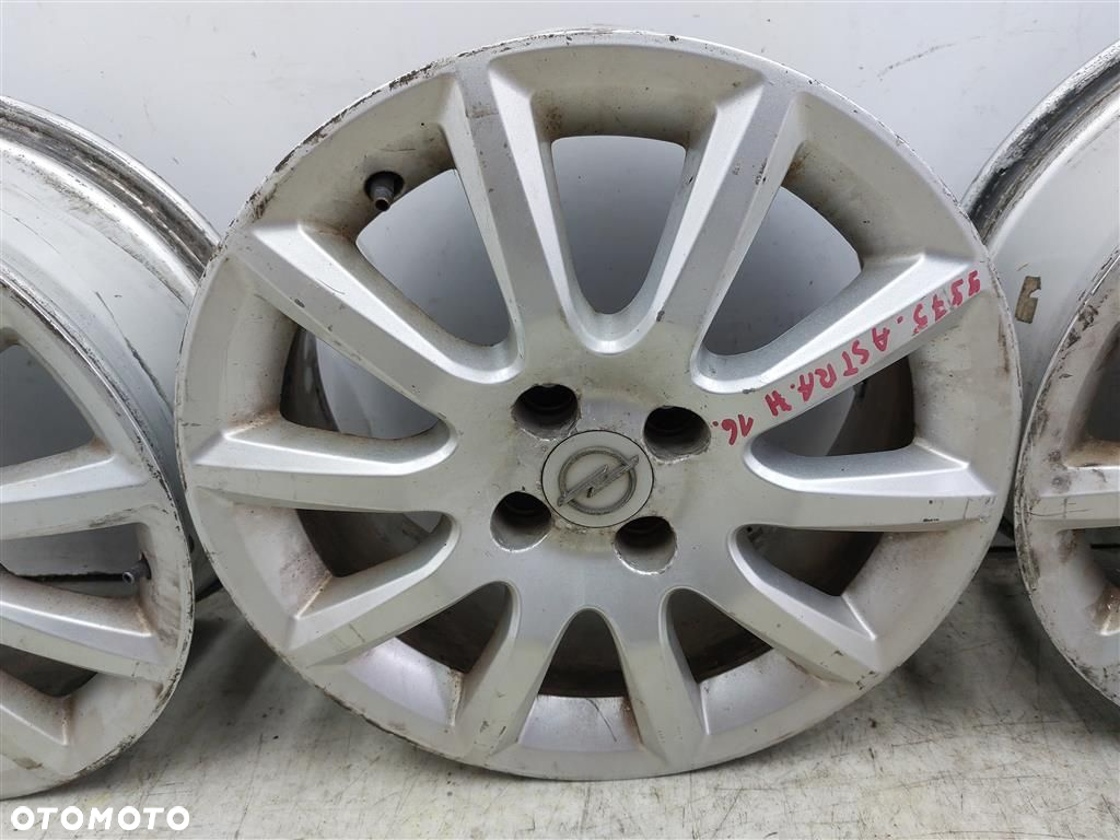 Alufelgi FELGI ALUMINIOWE Opel Astra H III ZAFIRA B6.5X16 4X100 ORYGINAŁ - 12