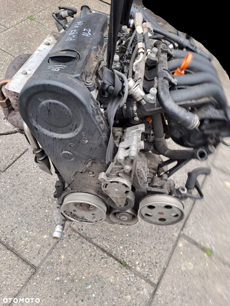 Audi A4 B7 Seat EXEO 1.6 MPi 102KM silnik kompletny kod ALZ - 4