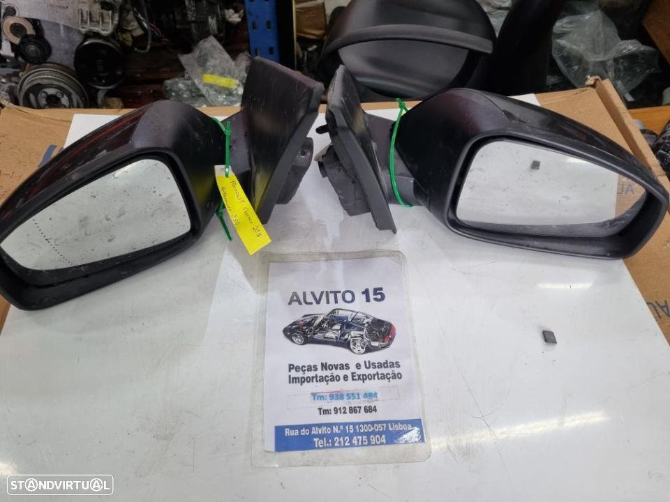 espelho retrovisor Renault Fluence 2016 - esquerdo - direito - 1