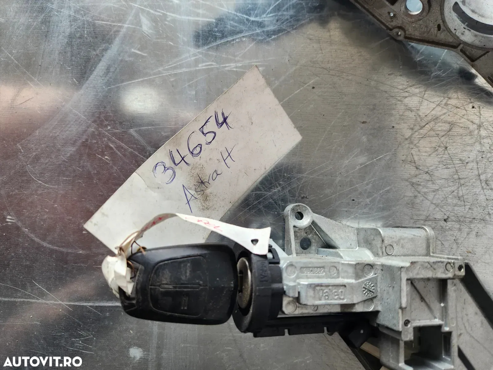Contact Cu Cheie Opel Astra H Volan Stanga Testat Cu Factura Si Garantie - 6