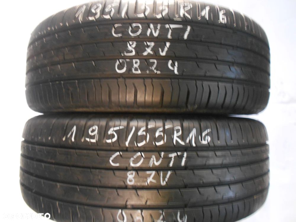 OPONY 195/55R16 CONTINENTAL ECO CONTACT 6 DOT 0824 8MM - 1