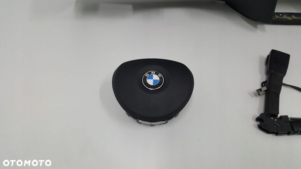 BMW E90 E91 E92 E93 DESKA ROZDZIELCZA KONSOLA KOKPIT PULPIT PODUSZKI AIRBAG AIR BAG NAPINACZE KIT SET - 5