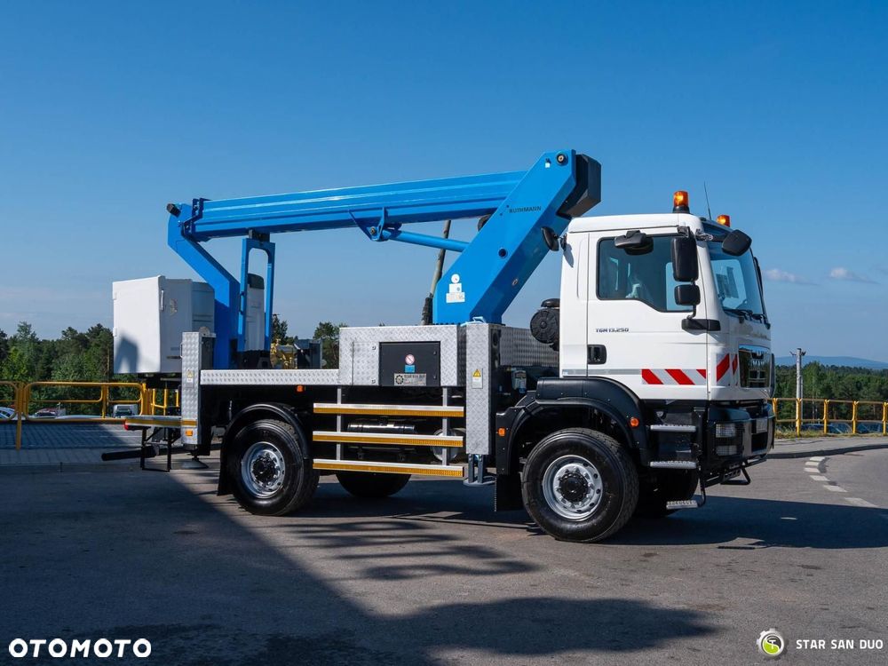 MAN TGM 13.250 4x4 RUTHMANN T180.1.S9 Podnośnik Koszowy - 12