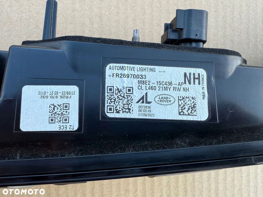 LAMPA W KLAPE Land Rover Range Rover L460 Type LK ORYGINAŁ IDEALNA - 6