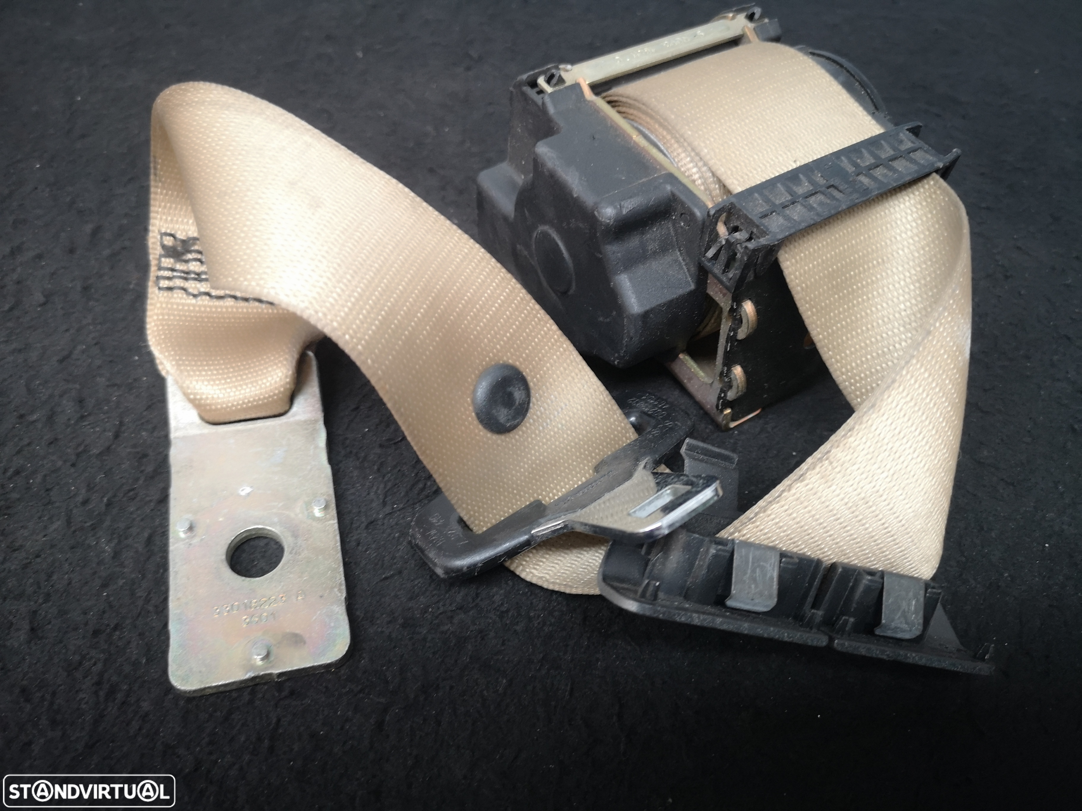 Cinto de Segurança Pre-Tensor traseira central  BMW7 E65 E66 2002-2008 (2x no estoque) - 2