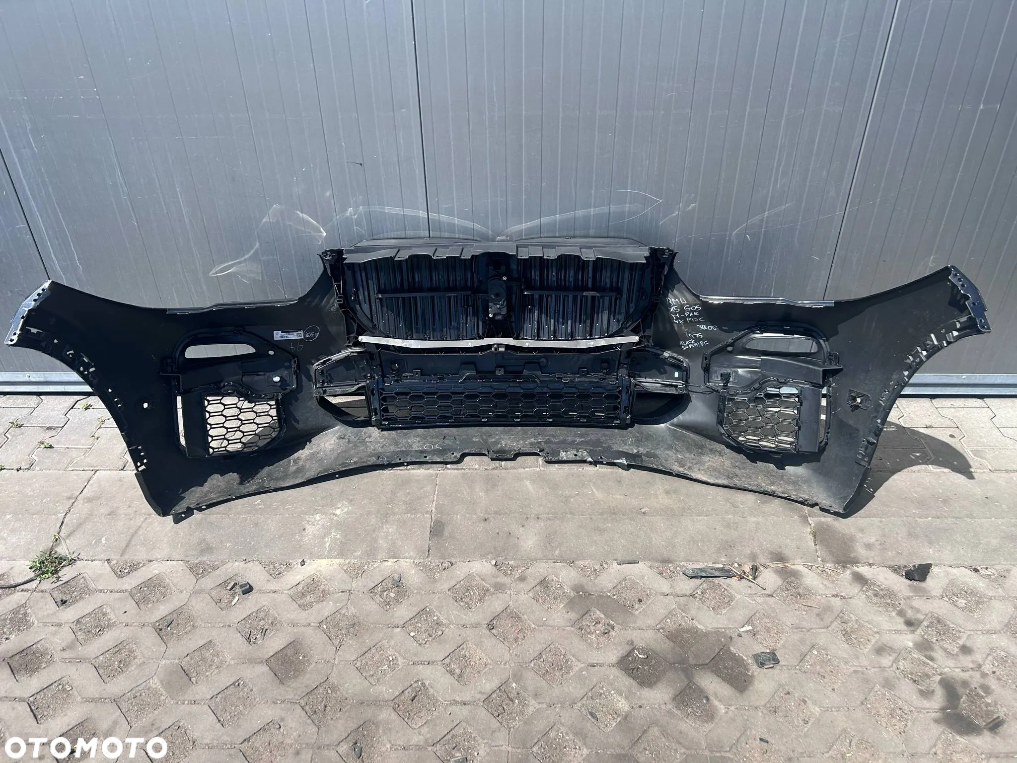 BMW X5 G05 M-Pakiet Zderzak Przód Przedni 4xPDC Black Sapphire 475 komplet - 8