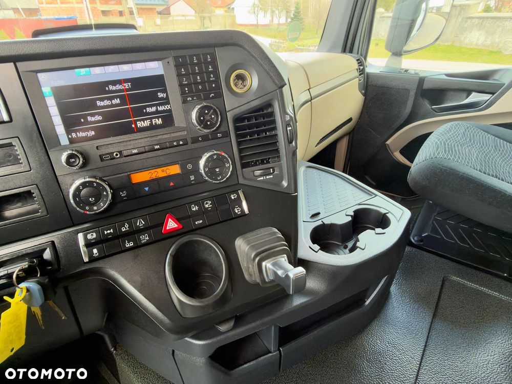 Mercedes-Benz ACTROS 2540 / 2545 / FIRANKA / ZSUWANY DACH / WINDA / / 3 OSIE / 14.5T ŁADOWNOŚĆ/ BURTO - FIRANKA / 18 EUROPALET / AUTOMAT / Z NIEMIEC / 2018 / E6 / - 19