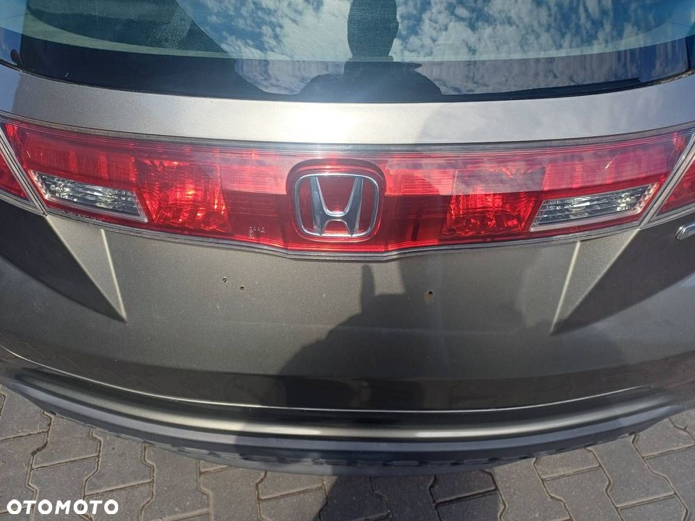 KOMPLETNY TYŁ HONDA CIVIC VIII NH701M KLAPA BAGAŻNIKA ZDERZAK TYŁ LAMPY TYŁ - 9