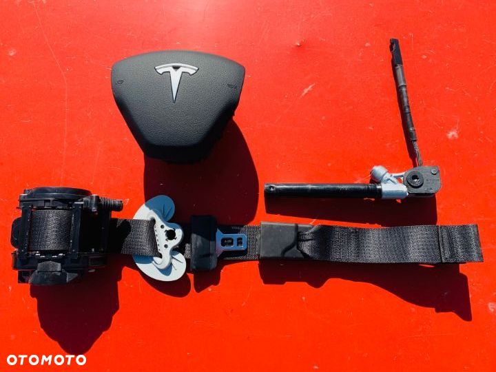 TESLA S X 3 PODUSZKA POWIETRZNA KIEROWCY AIRBAG PASY PAS KURTYNA DESKA KURTYNY naprawa regeneracja ! - 8
