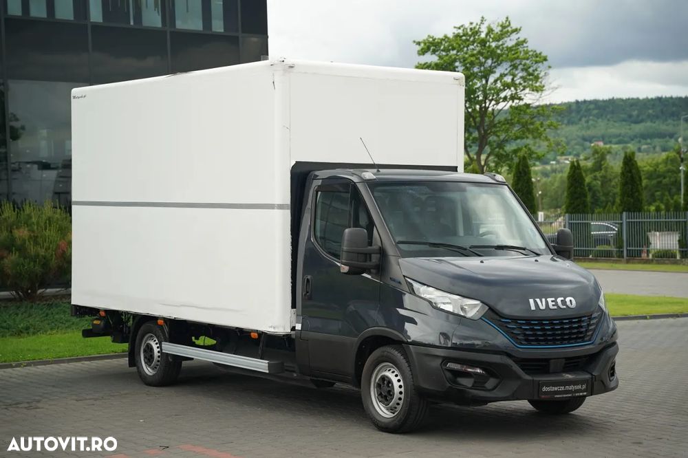 Iveco DAILY 35-180 / CONTAINER / HI-MATIC / PALFINGER LIFT / 3 LOCURI / 2021 - 4